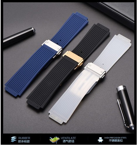 cinturino in silicone adatto per Hublot Big Bang cinturino classico fusione Yuqi - Foto 11 di 34