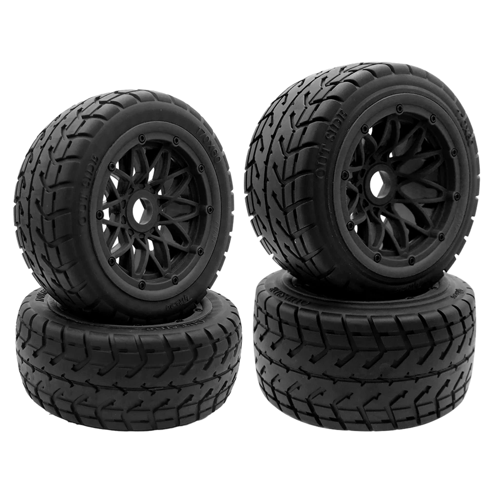 2pc Road Wheel Hinterradkombination für 1/5 RC HPI RV Km Baja 5B Car Parts - Bild 4 von 4