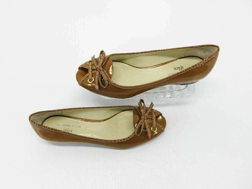 Anne Klein Women Shoe Floria Size 9M Brown Low Heel NWOB qp - Picture 11 of 12