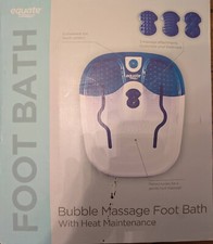 Equate Toe Touch Control Bubble Massage Foot Bath