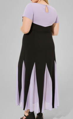 torrid little mermaid dress Plus Size - Disney The Little Mermaid Ursula Special Occasion Black &  Purple Godet Gown