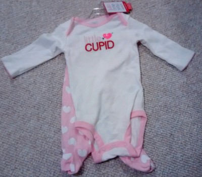 New Just One You by Carters 6 months Girls Valentines Little Cupid 2 Piece Set