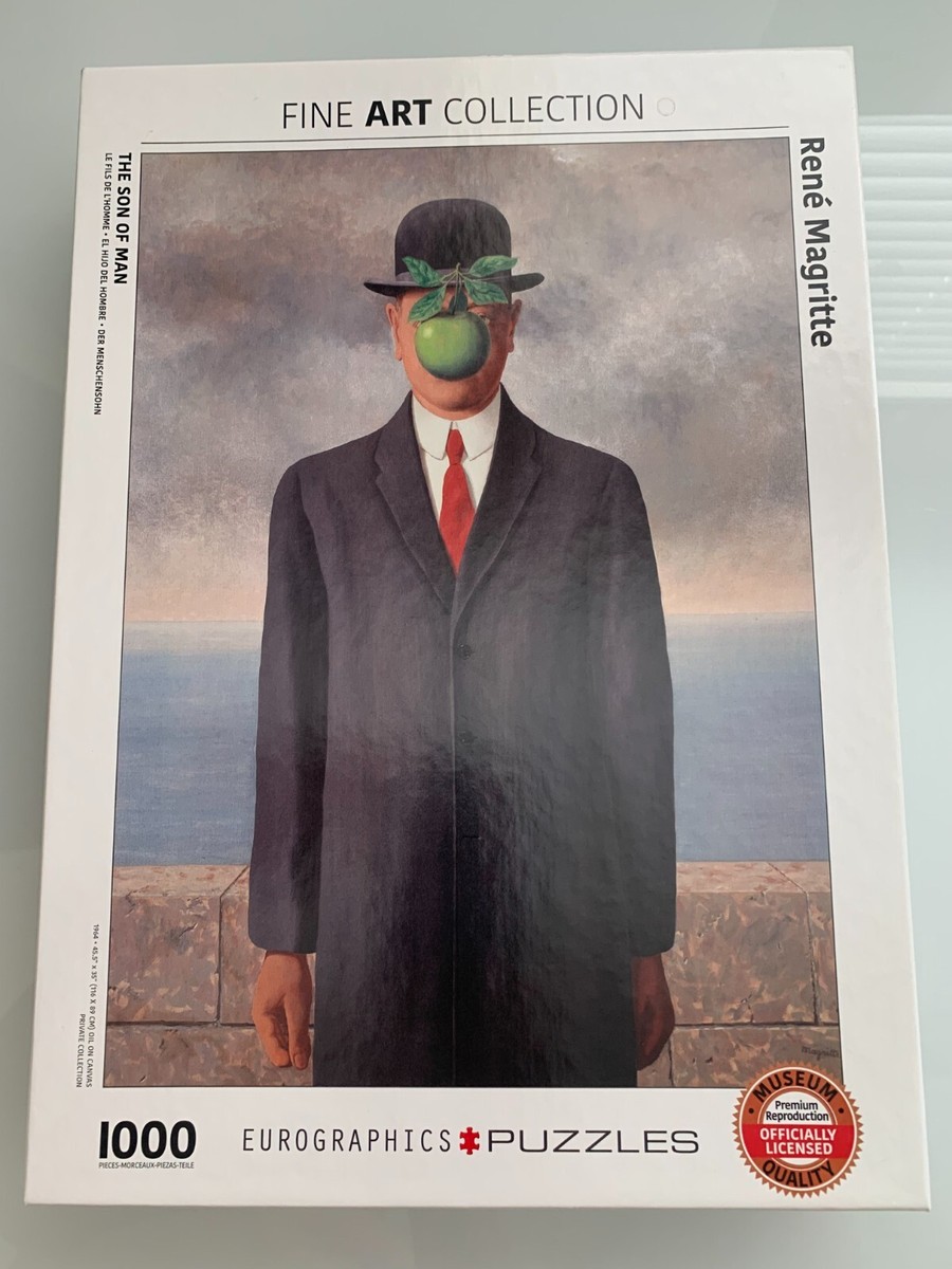 EuroGraphics Fine Art - Son of Man by Rene Magritte 1000 PC