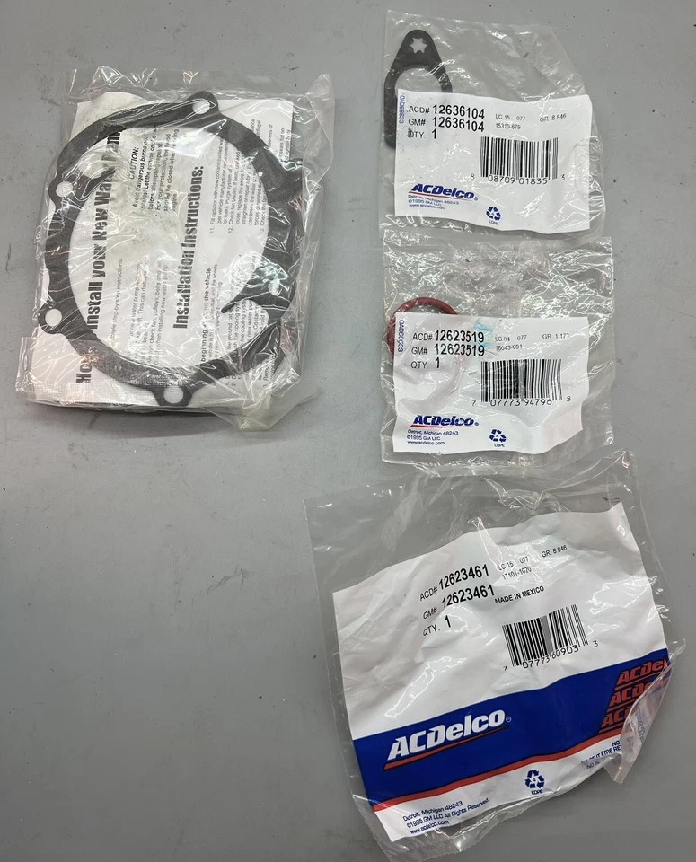 Thermostat Housing & 3 OEM Gasket/O-Rings ACDelco 12652328 - Image 2 of 4