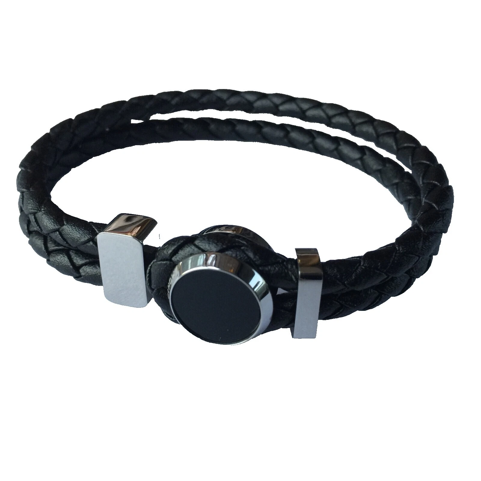 Montblanc Stainless Steel Black Jewelry for Men