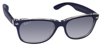 Ray Ban Rb2132 6053m3 Wayfarer Blue Frame Grey Polarized Lens Sunglasses on sale Ray Ban Rb2132 6053m3 Wayfarer Blue Frame Grey Polarized Lens Sunglasses on sale