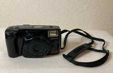 Olympus AZ-230 SuperZoom Point and Shoot Film Camera with Strap and Case