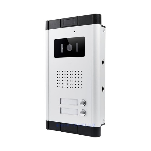 4,3 Zoll Video Gegensprechanlage mit Mobilteil Monitor & 3 Anruftasten & IR Kamera für 3Flach - Bild 3 von 5