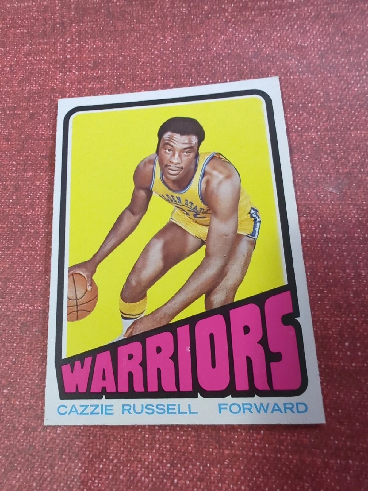 Cazzie Russell trading card