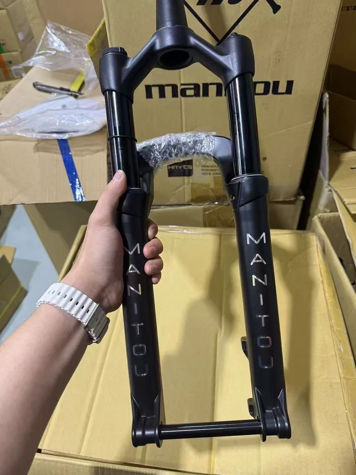 Manitou Junit Comp 24" Junior Boost Fork, 100mm Travel, TS Air for Enduro Kids - Image 2 of 4