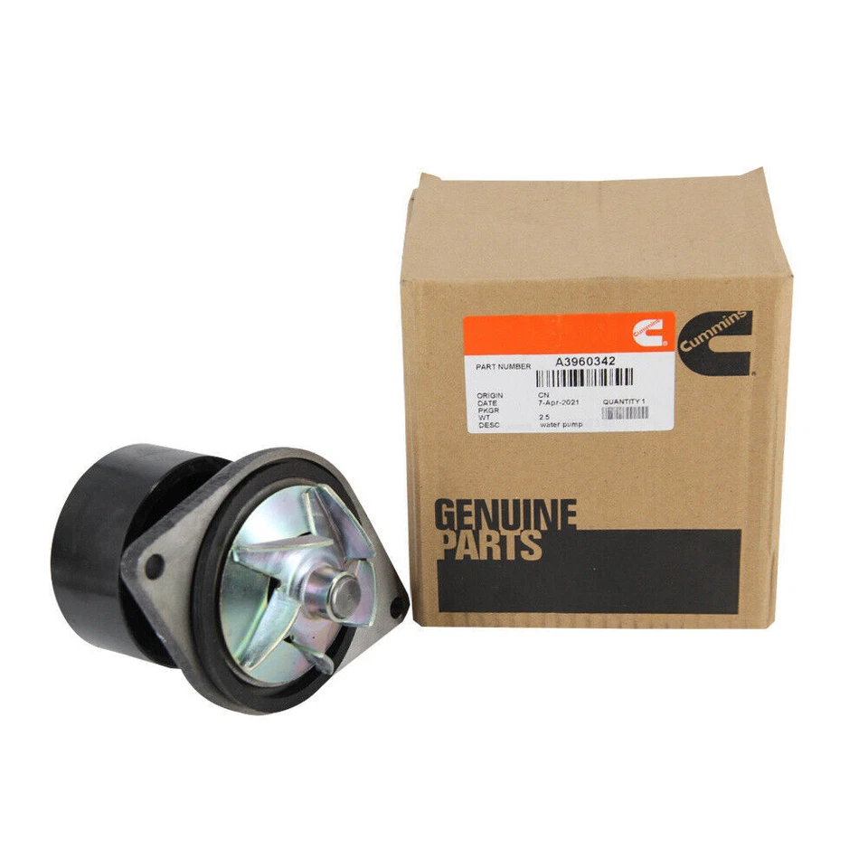 Water Pump For Dodge Cummins RAM 5.9 5.9L 12V 24V 89-02 US 3960342 Foto 3 de 4