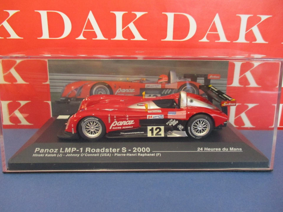 Die cast 1/43 Modellino Auto Panoz LMP-1 Roadster S 24H Le Mans 2000 - Immagine 4 di 4