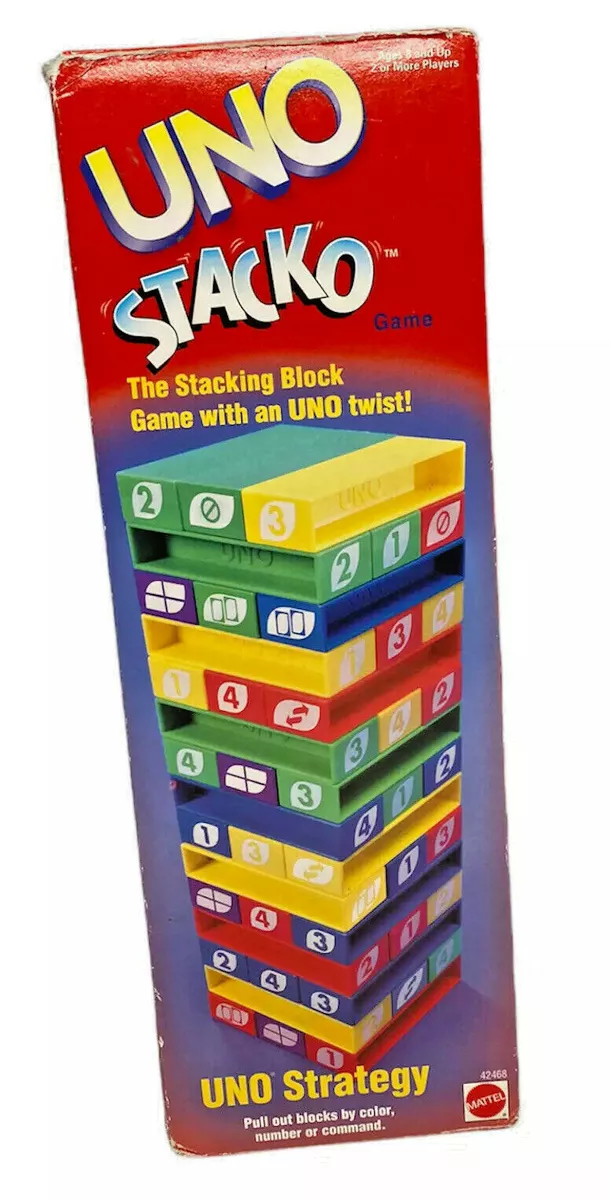 Jogo Uno Stacko Mattel, Brinquedo Mattel Usado 91927747