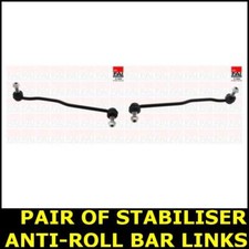 Image of Pair of Stabiliser Anti-Roll Bar Link Front Left Right Fits SUBARU OUTBACK II