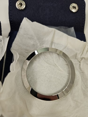NEW Jacob & Co Plain Stainless Steel 47mm Bezel Five Time Zone + Pouch $$ PER 1