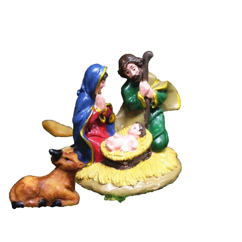 Las hadas estatuas al aire libre en miniatura