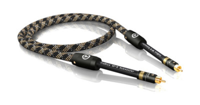 Viablue NF-B Subwooferkabel Cinchkabel mit T6s Cinchstecker 800cm 22830