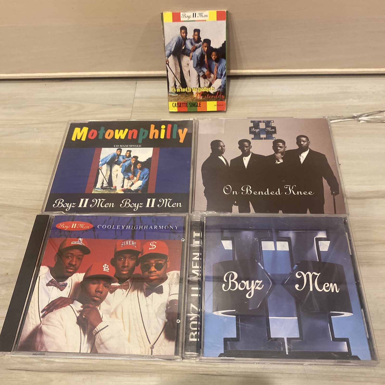 BOYZ I I MEN LOT Motownphilly & On Bended Knee Imports Cooleyhighharmony II