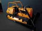 Vintage 1970s Mighty Tonka T-9 Bulldozer Pressed Steel Construction Toy