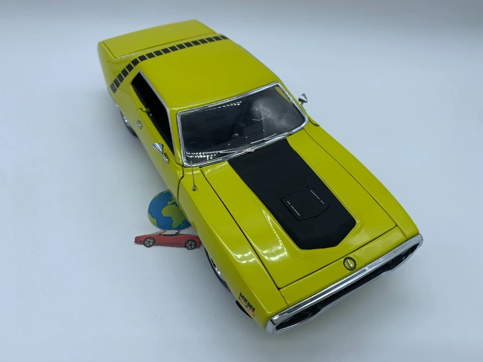 Franklin Mint Plymouth Road Runner 440-6 1971 , in scala 1:24, (3178) , vintage - Immagine 2 di 4