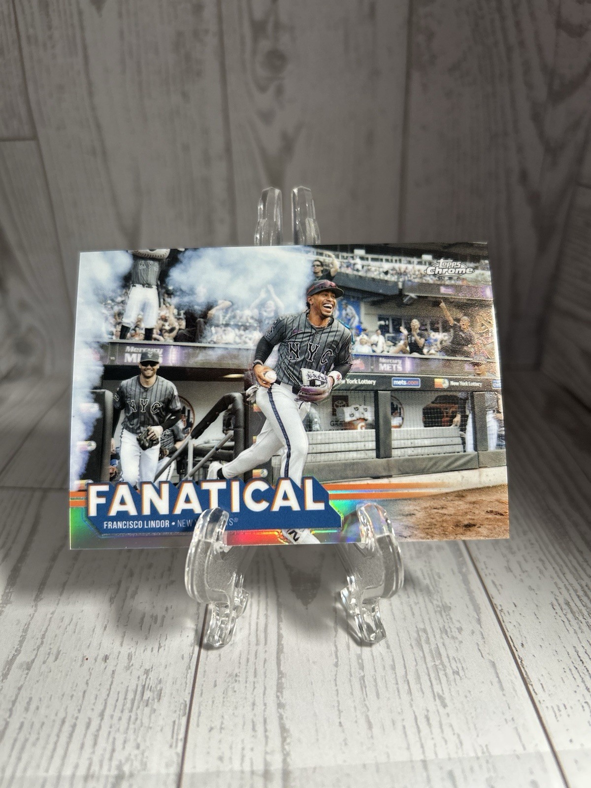 2025 Topps Chrome - Fanatical Francisco Lindor #FAN-9