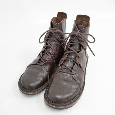 trippen NOMAD Nomad size 36 lace-up leather shoes boots Dark brown 5-1217T 