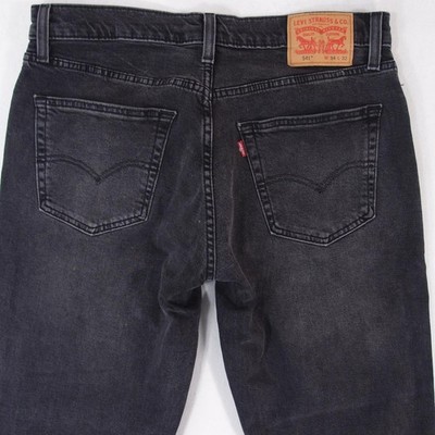Herrens Levi's 541 Athletic Tapered 18181 Regular Elasthan Grau Jeans W34 L32