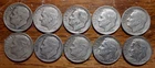 (10) *ROOSEVELT DIMES* 90% SILVER-Various Dates from Denver & Philadelphia Mints