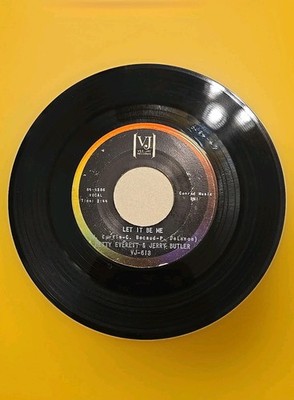   Betty Everett & Jerry Butler   Let It Be Me/Ain't That Loving You Baby 45 RPM