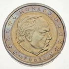 2 Euro Coin Monaco 2003 Prince Rainier III - Uncirculated - Rare [MZ1123