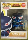 Tyler Walker Signed My Hero Academia #1331 Gang Orca Funko POP (OC Celeb Auto)