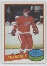 1980-81 Topps Scratched Reed Larson #43 0a4