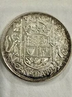 1953 Canadian 80% Silver Half Dollar - Better than Junk 50 cent piece