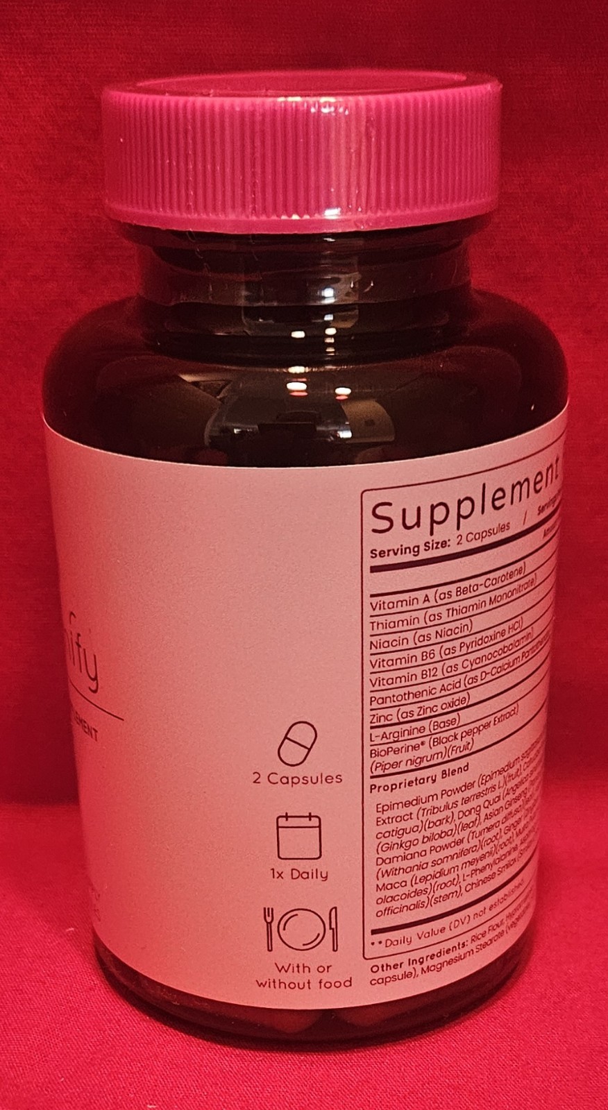 Hormify Hormone Balance Supplement Natural Support. 30 Day Supply. 60 Capsules. thumbnail 2