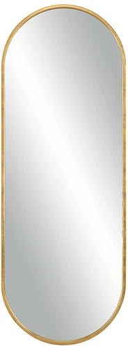 Uttermost Varina 60" x 22" Tall Oval Gold Mirror - Picture 2 of 5