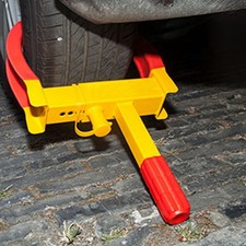 Radkralle Anhänger Reifenkralle Parkkralle Auto Wegfahrsperre Diebstahlsicherung