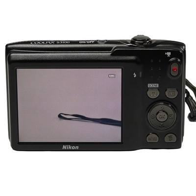 Nikon COOLPIX S3100 14.0MP Digital Camera Black NIKKOR 5x Zoom