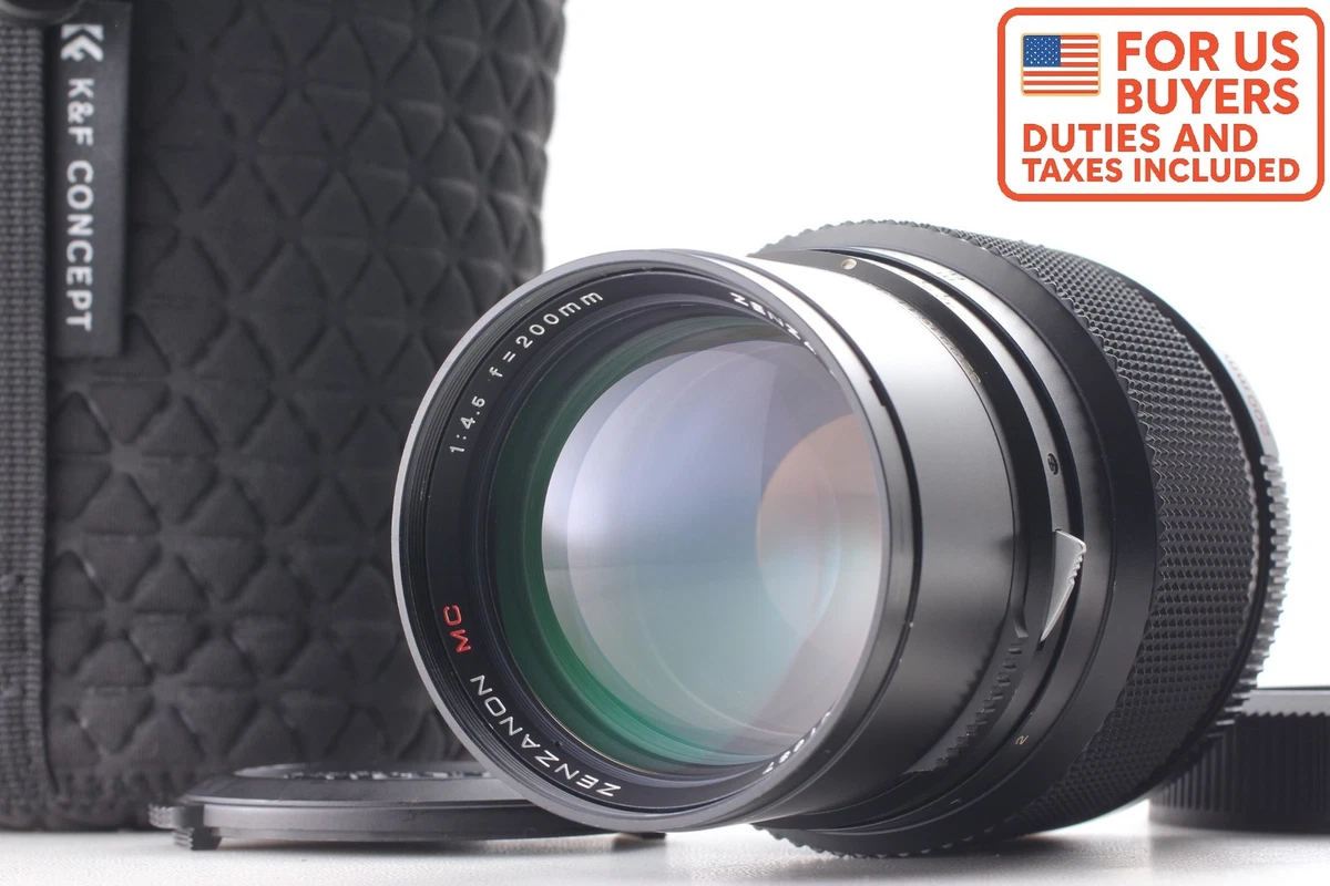 ゼンザブロニカ♦Zenzanon MC ♦f=200mm 　1:4.5　★レンズ Bronica f/4.5 200mm Focal Camera Lenses for sale | eBay