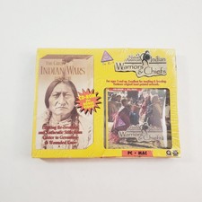 Native American Indians Warriors  Chiefs Software  Video 1995 Pinnacle New
