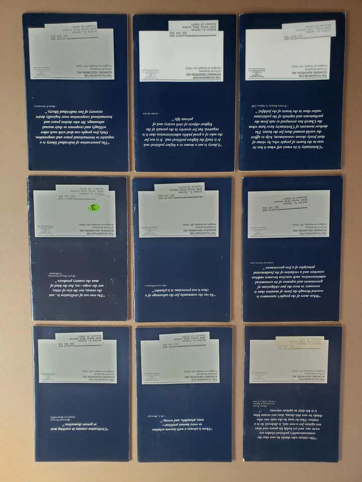 The Freeman: Ideas on Liberty - December 1989 - August 1990 - 9 Issue PB LOT - Image 2 of 4