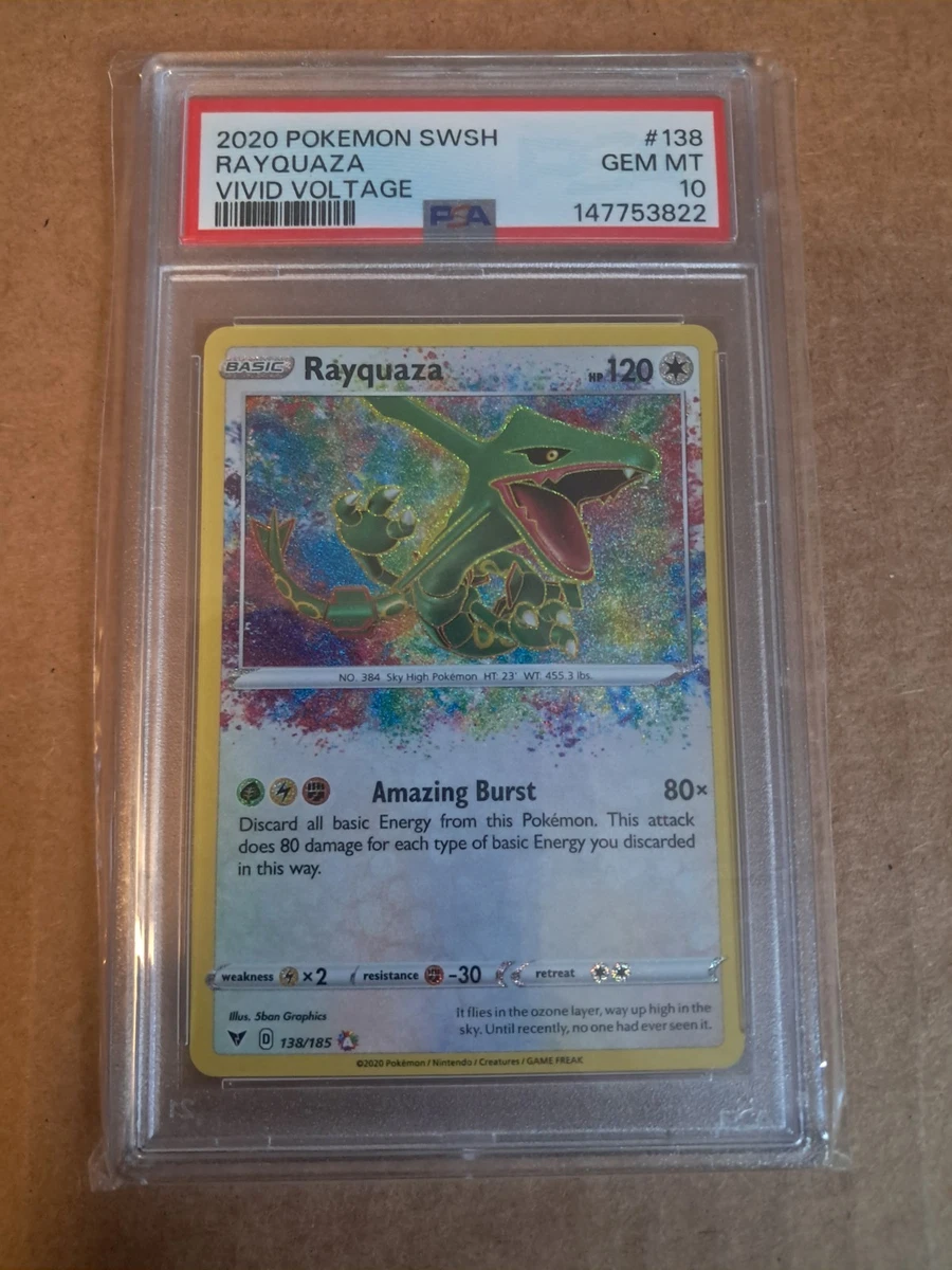 Rayquaza 138/185 Swsh04: Vivid Voltage for sale | eBay