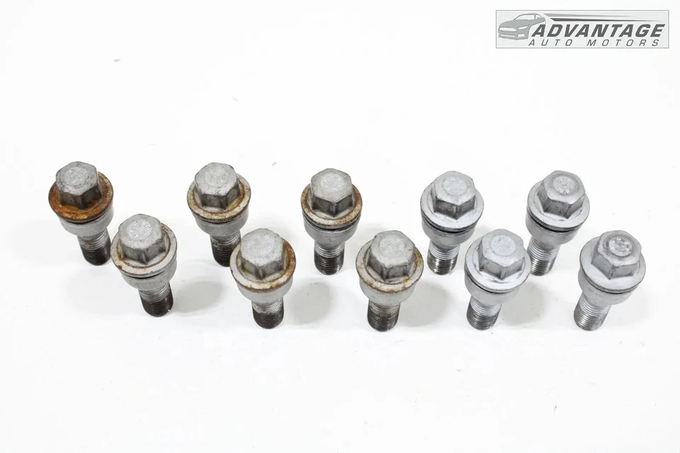 2015-2025 AUDI Q3 QUATTRO 8U RUEDA DELANTERA Y TRASERA RUEDA TUERCA JUEGO DE 20 OEM Foto 3 de 4