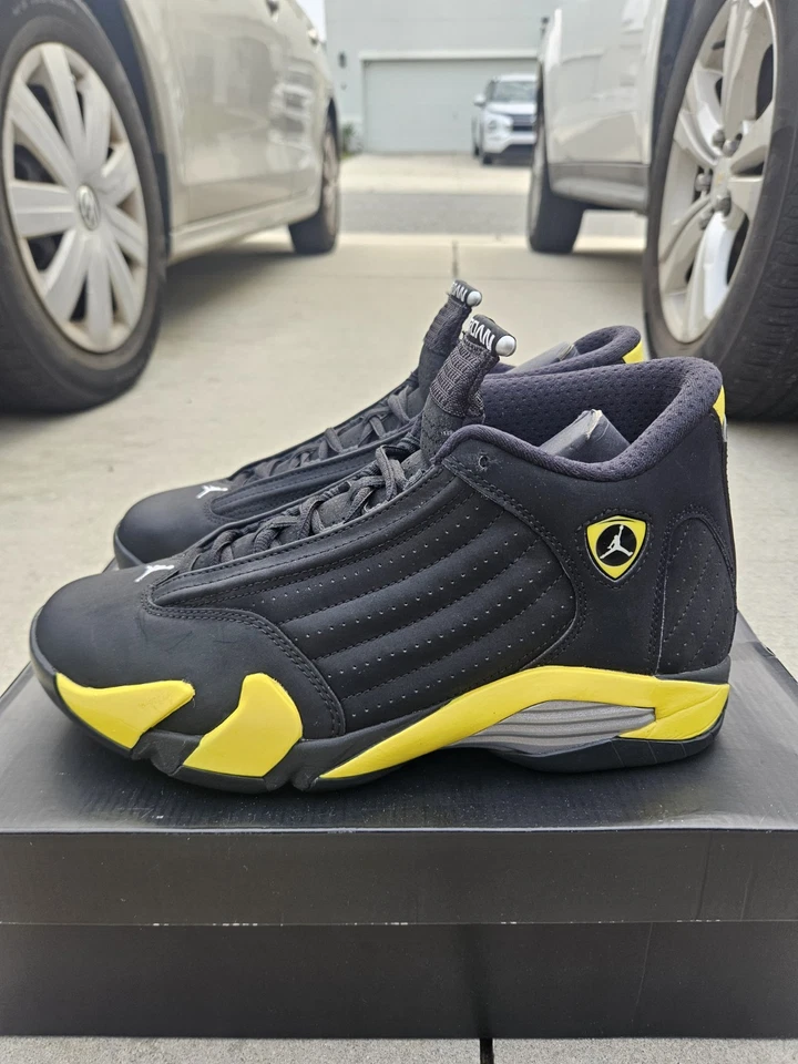 Air Jordan 14 Retro Thunder Hombre Talla 8.5 Foto 2 de 4