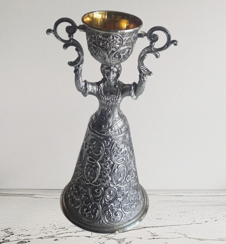 Wedding Cup In Antique Us Silver-Plated Cups & Goblets for sale | eBay