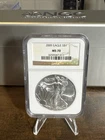 2009 $1 American Silver Eagle NGC MS70 Brown Label