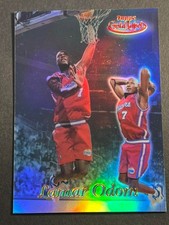 1999 Topps Gold Label Class 2 RED MISSING SERIAL #/50 Lamar Odom Clippers