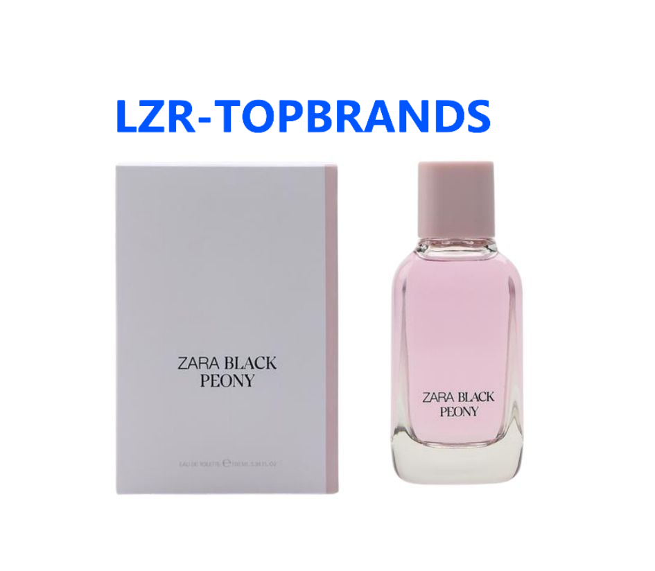 ZARA BLACK PEONY Eau De Toilette 100 ML Donna