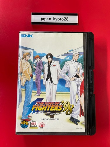 The King Of Fighters 98 AES SNK Neogeo Box JAPAN Game Soft JP - Picture 3 of 10