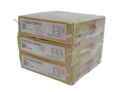 NEW SEALED SET OF 3 NSK 35TAC72BSUC10PN7B BEARINGS | eBay NEW SEALED SET OF 3 NSK 35TAC72BSUC10PN7B BEARINGS | eBay