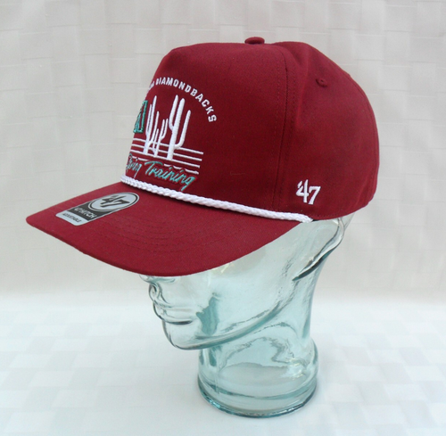 NEW MLB ARIZONA DIAMONBACKS `47 HITCH ROPE BASEBALL CAP HAT SPRING TRAINING RARE - Picture 8 of 12